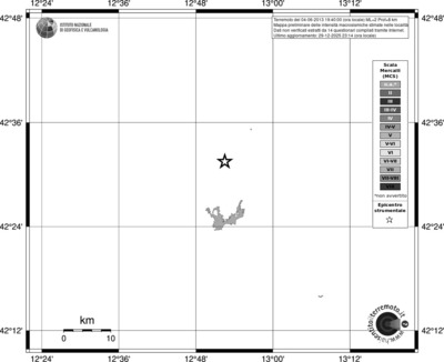 Mappa MCS - territori località