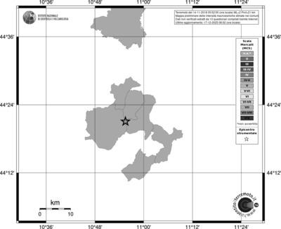 Mappa MCS - territori comuni