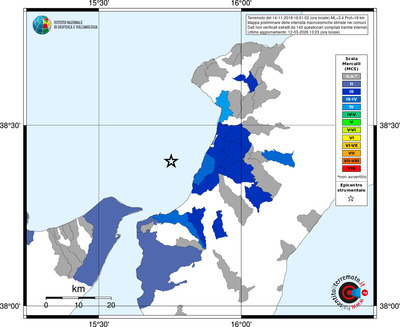 Mappa MCS - territori comuni