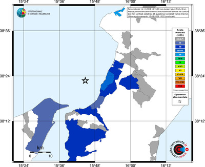 Mappa MCS - territori comuni