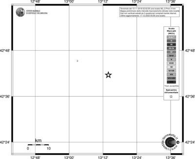 Mappa MCS - territori località