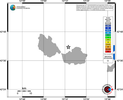 Mappa MCS - territori comuni