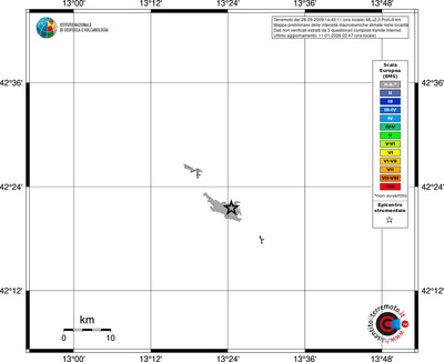 Mappa EMS - territori località