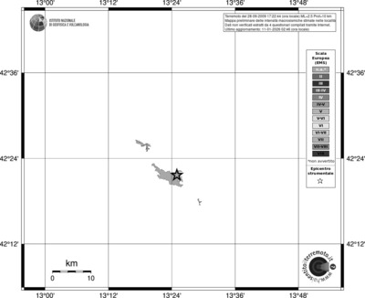 Mappa EMS - territori località