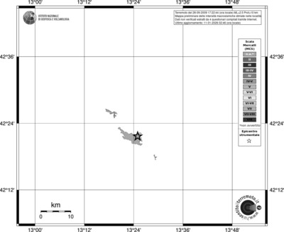 Mappa MCS - territori località