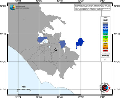 Mappa MCS - territori comuni