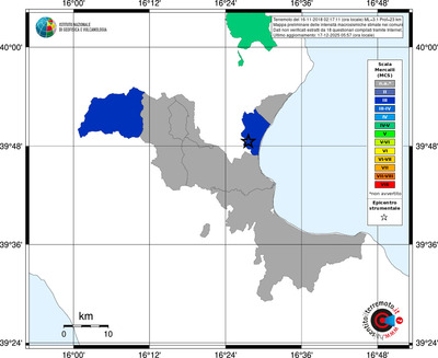 Mappa MCS - territori comuni