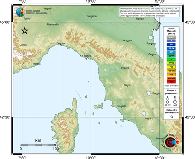 Mappa MCS - località