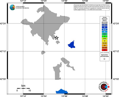 Mappa MCS - territori comuni