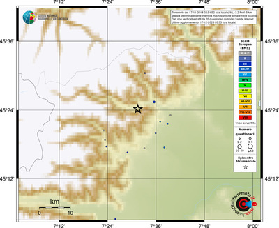 Mappa EMS - località