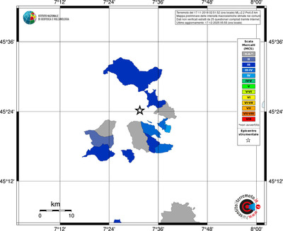 Mappa MCS - territori comuni