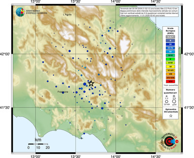 Mappa EMS - comuni