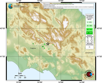 Mappa comuni con almeno 3 questionari