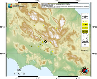 Mappa comuni con almeno 3 questionari