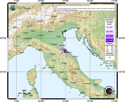 Mappa comuni con almeno 3 questionari