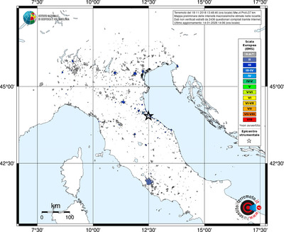 Mappa EMS - territori località