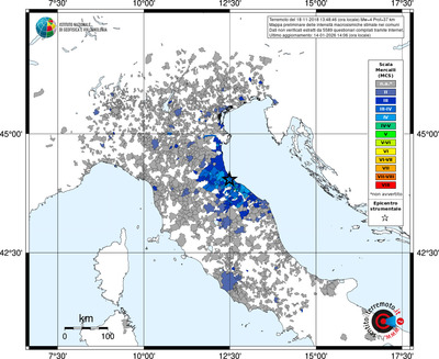 Mappa MCS - territori comuni