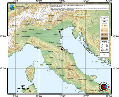Mappa comuni con almeno 3 questionari