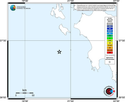 Mappa MCS - territori comuni