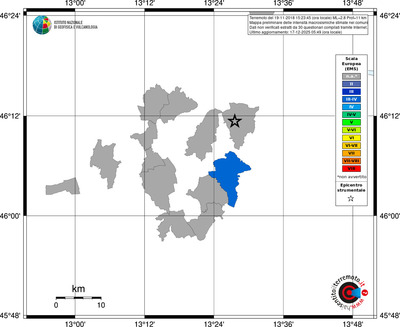 Mappa EMS - territori comuni