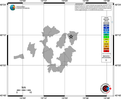 Mappa MCS - territori comuni