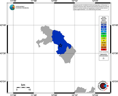 Mappa MCS - territori comuni