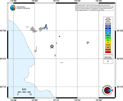 Mappa MCS - territori località