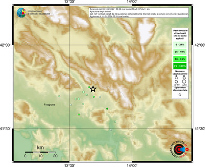 Mappa comuni con almeno 3 questionari