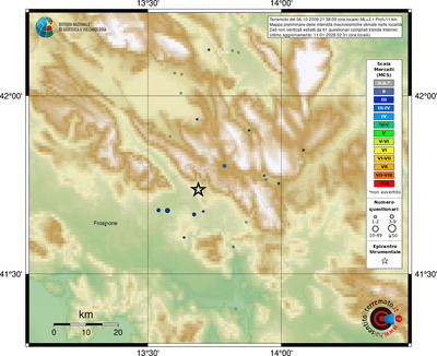 Mappa MCS - località