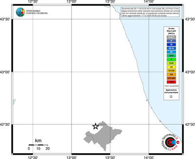 Mappa MCS - territori comuni
