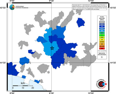 Mappa MCS - territori comuni