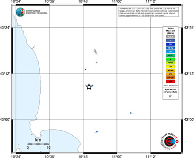 Mappa MCS - territori località