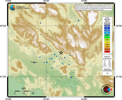 Mappa MCS - comuni