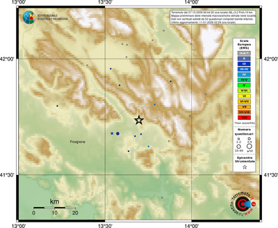Mappa EMS - località