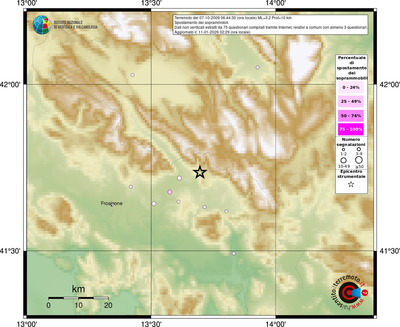 Mappa comuni con almeno 3 questionari
