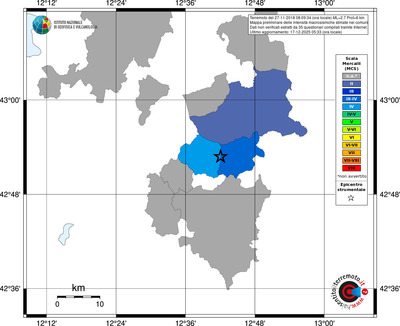 Mappa MCS - territori comuni