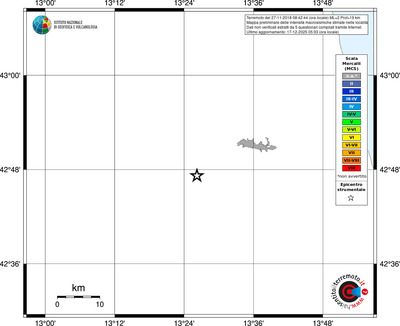 Mappa MCS - territori località