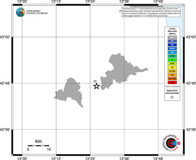 Mappa MCS - territori comuni