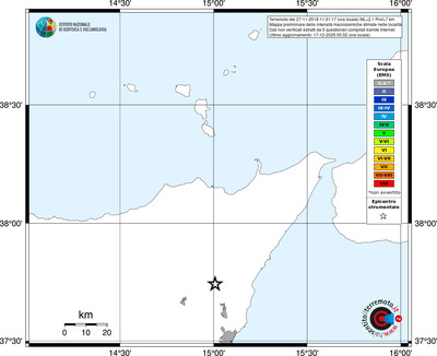 Mappa EMS - territori località