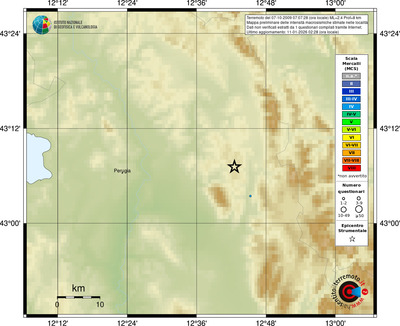 Mappa MCS - località