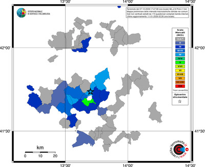 Mappa MCS - territori comuni