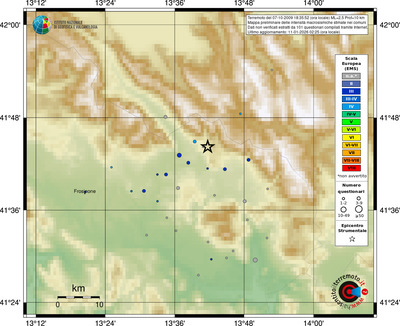 Mappa EMS - comuni