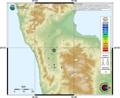 Mappa MCS - località