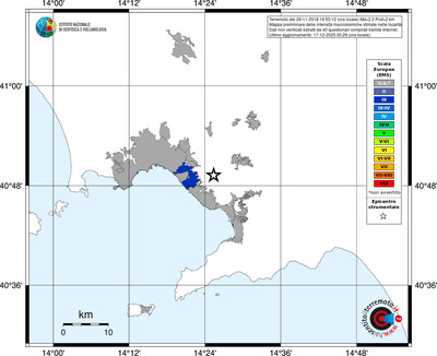 Mappa EMS - territori località
