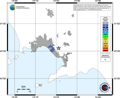 Mappa MCS - territori località