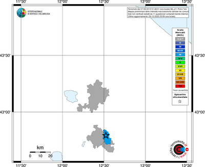 Mappa MCS - territori comuni