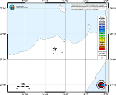 Mappa EMS - territori località