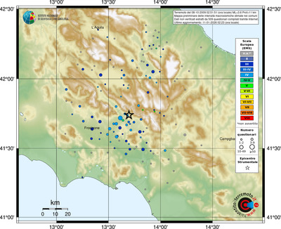 Mappa EMS - comuni