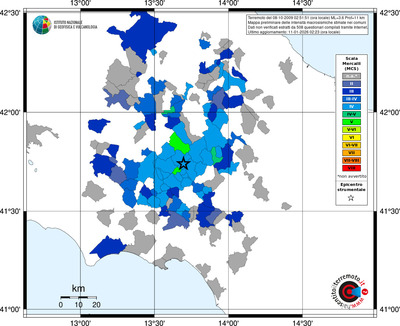 Mappa MCS - territori comuni