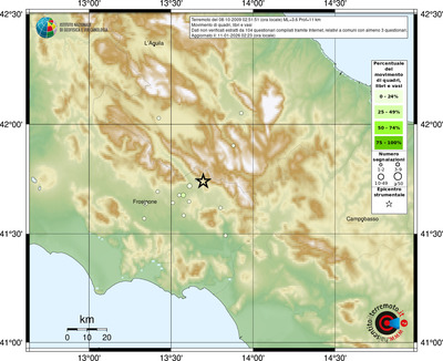 Mappa comuni con almeno 3 questionari